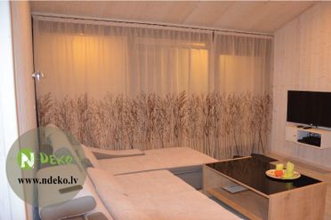 Ndeko salons Valmierā aizkari 